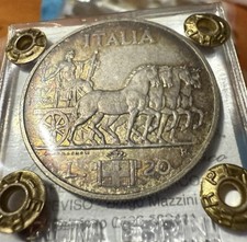 20 Lire 1936 Quadriga Lenta