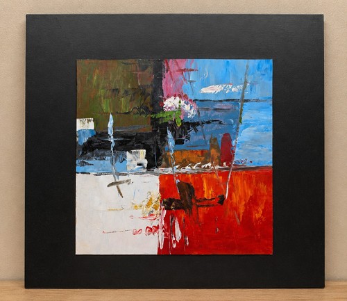 Grande quadro acrilico