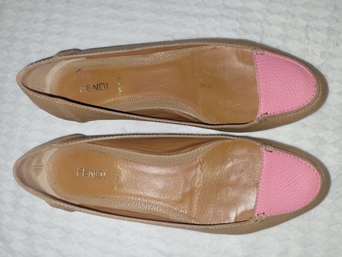Fendi tanbrownpinkleather - fendi,