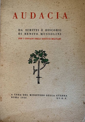 Audacia scritti e discorsi - audacia.,