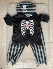 COSTUME PIRATA HALLOWEEN BAMBINO BAMBINA taglia S