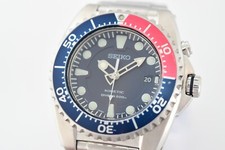 Orologio Uomo Batteria Nuova [EXC+5] SEIKO 5M62-0BL0 SBCZ013 Divers Pepsi Kinetic