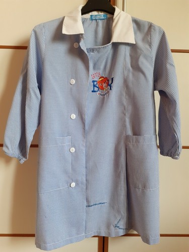 Grembiule asilo azzurro 5 - grembiule, 4-5