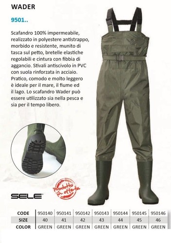 Waders polyestere - in,