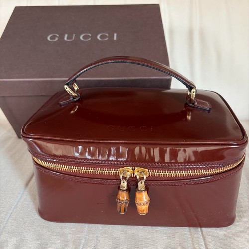 Gucci vanity bag pelle - gucci,