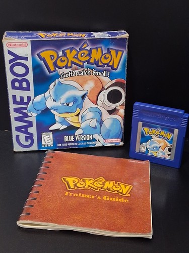 Pokemon versione blu autentico - blu,