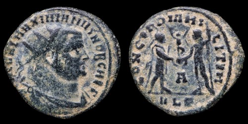 Galerio follis concordia - follis,