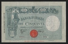 50 LIRE GRANDE "B" (B.I.)