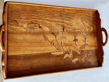 PLATEAU DE SERVICE MARQUETERIE