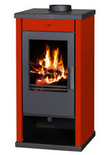 Vanessa Lux 9 kW - Stufa a Legna Moderna con Pannelli Laterali Verniciati