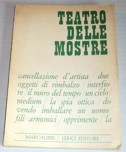 Teatro delle mostre 1968 - -,