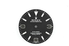 Rolex Explorer I orologio da polso nero Swiss Made MK 1 quadrante per ref 214270 39 mm
