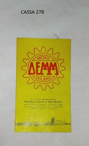 Moto demm depliant - demm,