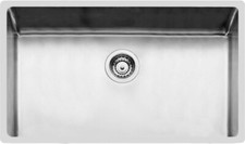 Lavello Cucina 1 Vasca da Incasso Filotop 75 cm Inox Spazzolato Foster KE