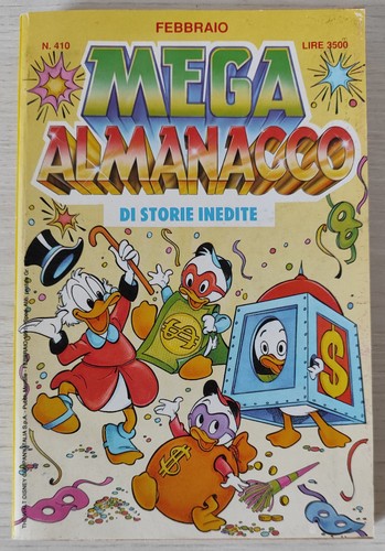 Mega almanacco topolino - almanacco,