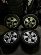 4 CERCHI IN LEGA DA15'' ORIGINALI MINI ONE- ONE D F55  5X112 ET46 CON PNEUMATICI