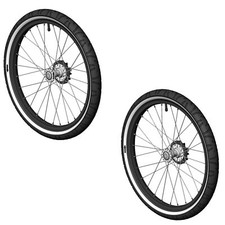 Croozer Kid Dog ruota laterale per Kid Dog XL XXL destra + sinistra 20"