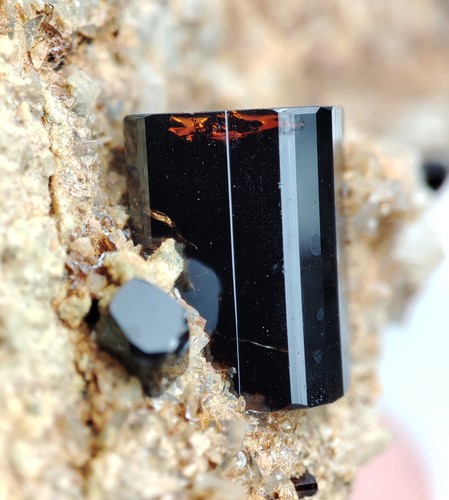 Cristalli lucidi vesuvianite - cristalli,