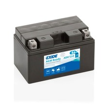 BATTERIA AVVIAMENTO EXIDE - AGM 12V 9AH 145A CCA / MOTO E SCOOTER - AGM12-8