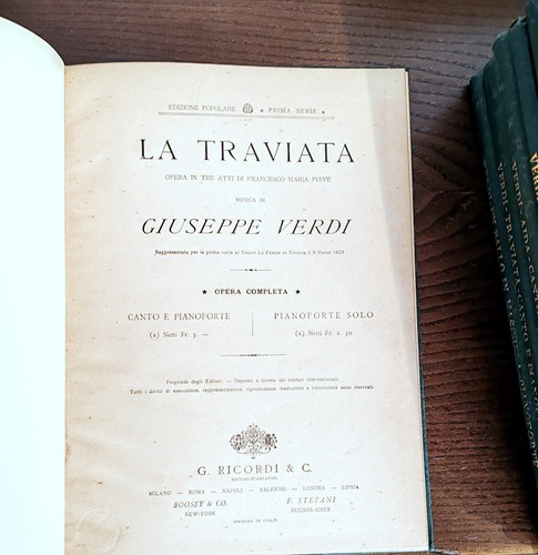 Giuseppe verdi traviata - verdi,