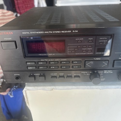 Luxman 114 stereo receiver - luxman,