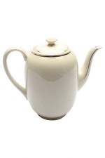 Bavaria Porzellan Caffettiera Beige Oro Vintage Classica Porcellana