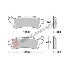 PASTIGLIE FRENO BREMBO SA