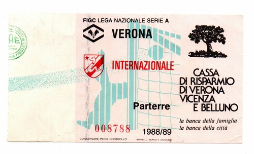 Biglietto stadio calcio - biglietto, serie