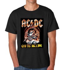 AC-DC T-SHIRT maglia manica corta maglietta cotone nera Taglia M- L  XL-MA 5001