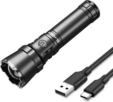 Klarus EP12 Torcia Super Bright Ricaricabile, Torcia a fuoco regolabile con 2000
