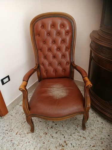 Poltrona antica vintage fine - vintage,