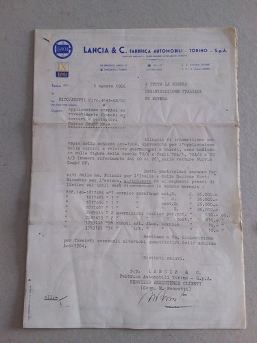 1966 lancia fulvia coupe - fulvia,