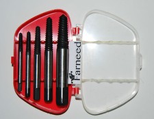 ESTRATTORE CONICO VITI SPEZZATE TIRA PRIGIONIERI SET ESTRATTORI PERNI mod1  5 PZ