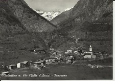 valpelline valle d' aosta nitida cartolina stupenda nota le poche case 