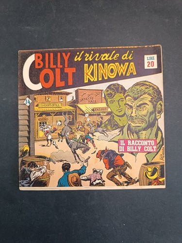 Fumetto billy colt - billy, rivale