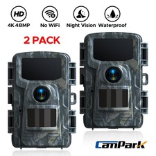 2x Campark 4K 48MP fotocamera