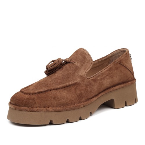 Wave mocassini suede con - mocassini,