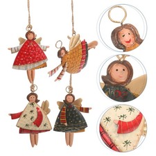 4 Pcs Soprammobili Natale