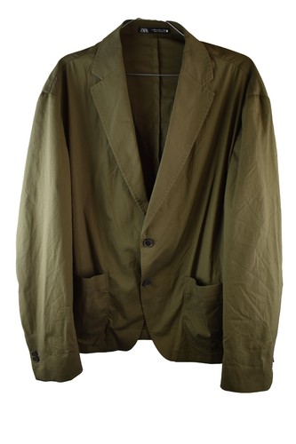 Giacca blazer verde zara - verde,