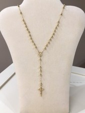 Rosario in oro giallo 18k