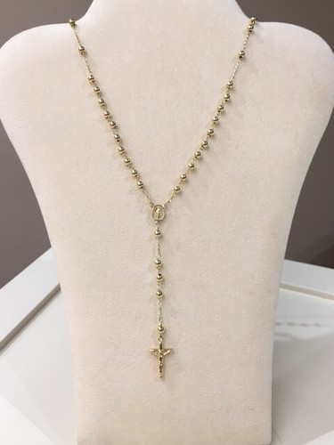 Rosario oro giallo 18k - in,