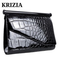 Borsa pochette KRIZIA Croco