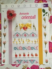 Schema punto croce Ricamo Bordure Armonie orientali greca