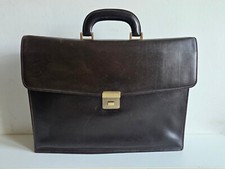 Borsa cartella artigianale 24 ore in vera pelle portadoc. da ufficio e lavoro