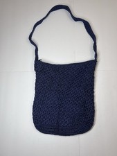 Borsani Crochet Navy Shoulder