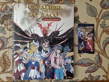 Album Raccoglitore Lamincards I Cavalieri Dello Zodiaco 1999 Edibas + Bustina