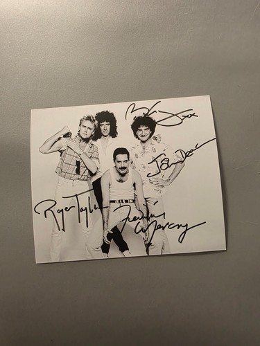 Autografo queen freddie - autografo,