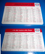 Calendario tascabile plastica