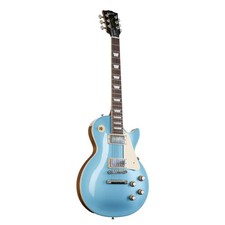 Gibson Les Paul Standard '60s Plain PB Pelham Blue Top - chitarra elettrica taglio singolo