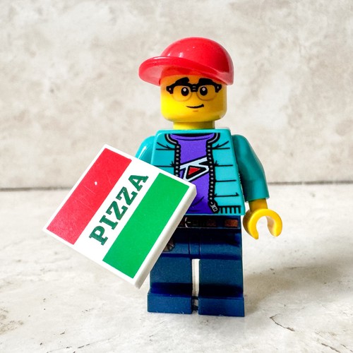 Lego town city fattorino porta - town,